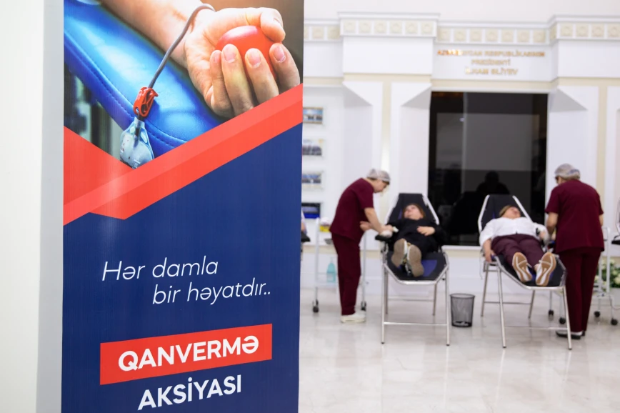 ADY-də Ümummilli Lider Heydər Əliyevin anadan olmasının 102-ci ildönümünə həsr olunan qanvermə aksiyası keçirilib (FOTO)