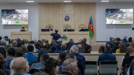 Ermənistan ordusu tərəfindən Başlıbel kəndinin əhalisinin məhv edilməsinin şahidi olan şəxslər məhkəmədə ifadə veriblər (FOTO)