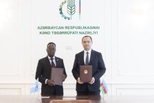Azərbaycan və Somali kənd təsərrüfatı sahəsində Anlaşma Memorandumu imzalayıb (FOTO)