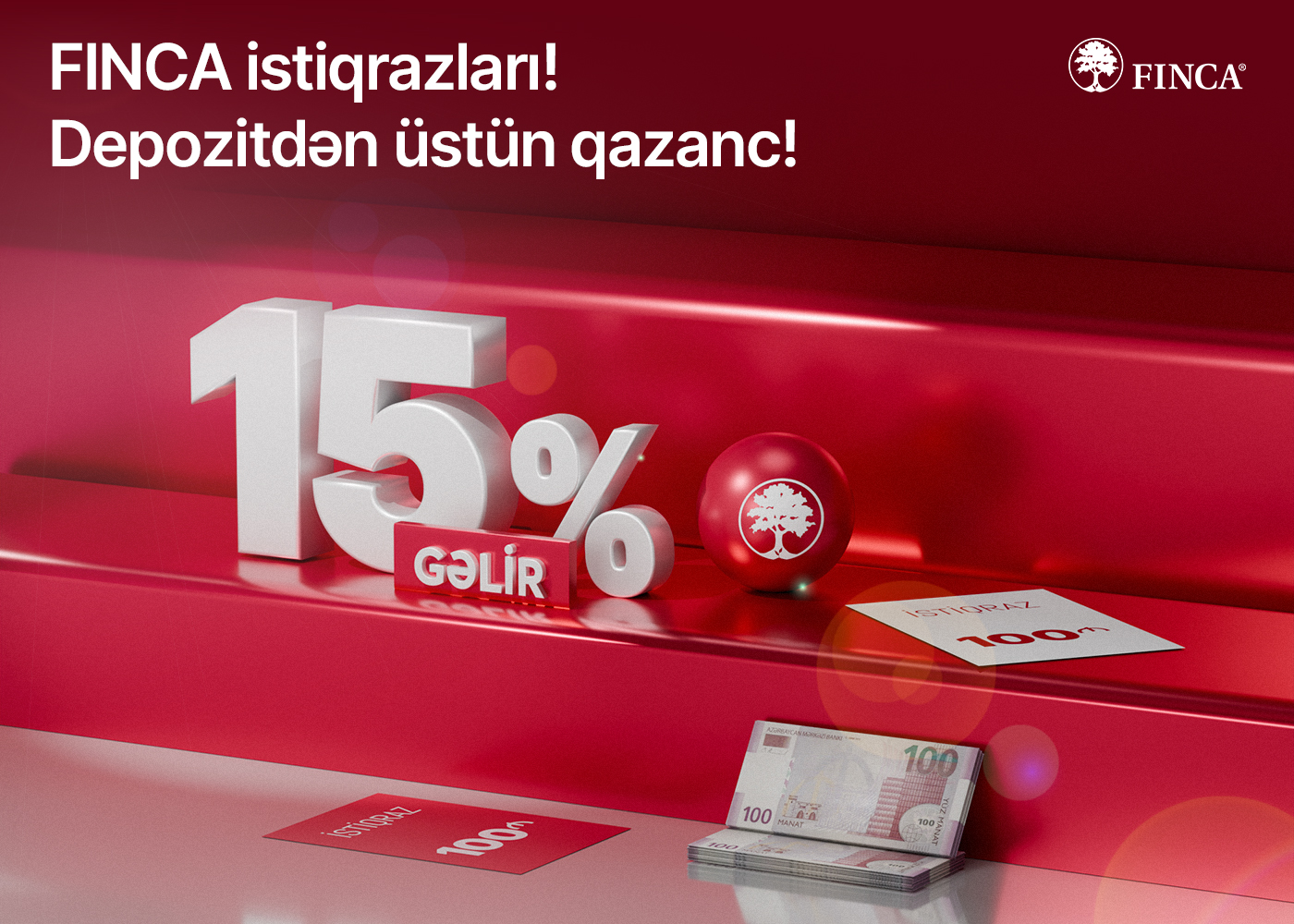 Yatırım fürsəti! İllik 15% gəlirlə FINCA Azerbaijan istiqrazları artıq satışda!