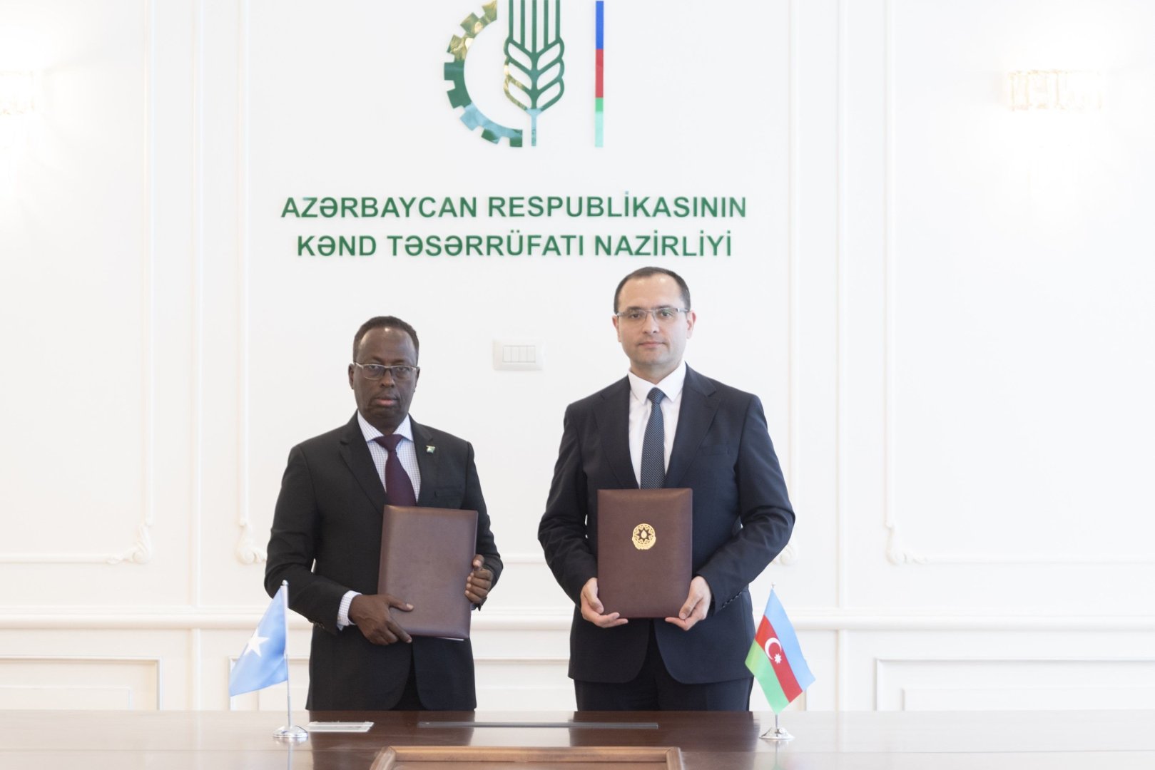 Azərbaycan və Somali kənd təsərrüfatı sahəsində Anlaşma Memorandumu imzalayıb (FOTO)