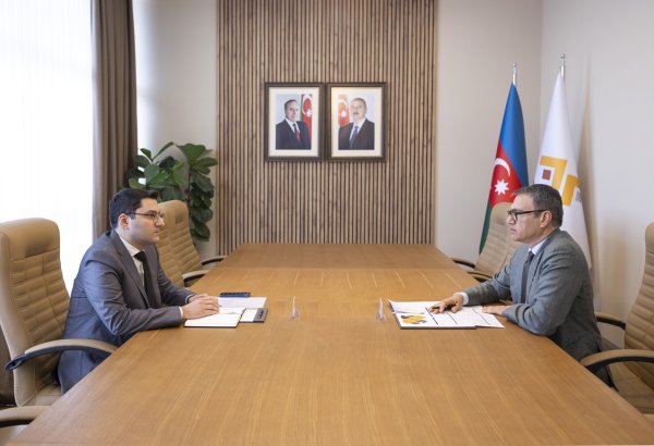 “AzerGold” QSC-nin İdarə Heyətinin sədri 4-cü “Yüksəliş” müsabiqəsinin qaliblərini qəbul edib (FOTO)
