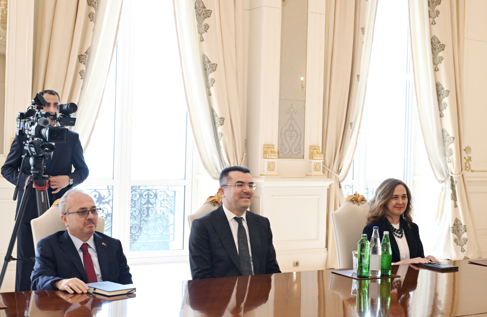 Prezident İlham Əliyev Türkiyə Milli Təhlükəsizlik Şurasının Baş katibini qəbul edib (FOTO)