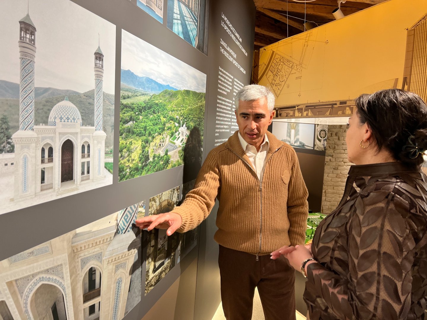 Anar Ələkbərov: "Azərbaycan Prezidenti İlham Əliyevin tapşırığı ilə Zəngilan məscidi Venesiya Arxitektura Biennalesində təqdim olunub"