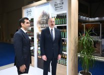 Prezident İlham Əliyev “InterFood Azerbaijan” və “Caspian Agro” sərgiləri ilə tanış olub (FOTO) (YENİLƏNİB)