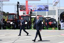 Prezident İlham Əliyev “InterFood Azerbaijan” və “Caspian Agro” sərgiləri ilə tanış olub (FOTO) (YENİLƏNİB)