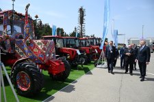 Prezident İlham Əliyev “InterFood Azerbaijan” və “Caspian Agro” sərgiləri ilə tanış olub (FOTO) (YENİLƏNİB)
