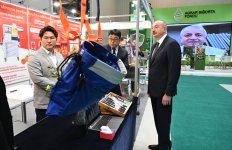 Prezident İlham Əliyev “InterFood Azerbaijan” və “Caspian Agro” sərgiləri ilə tanış olub (FOTO) (YENİLƏNİB)
