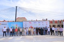 Naxçıvanda Ümummilli Lider Heydər Əliyevin anadan olmasının 102-ci ildönümünə həsr olunmuş “BookFest Naxçıvan Kitab Sərgisi 2025” keçirilib (FOTO)
