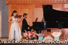 Gənc pianoçu Aydan Nuriyevanın ilk solo konserti keçirilib (FOTO)