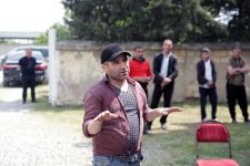 Xaçmazın Hacıəlibəy kəndində növbəti səyyar qəbul keçirilib (FOTO)