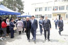 Xaçmazın Hacıəlibəy kəndində növbəti səyyar qəbul keçirilib (FOTO)