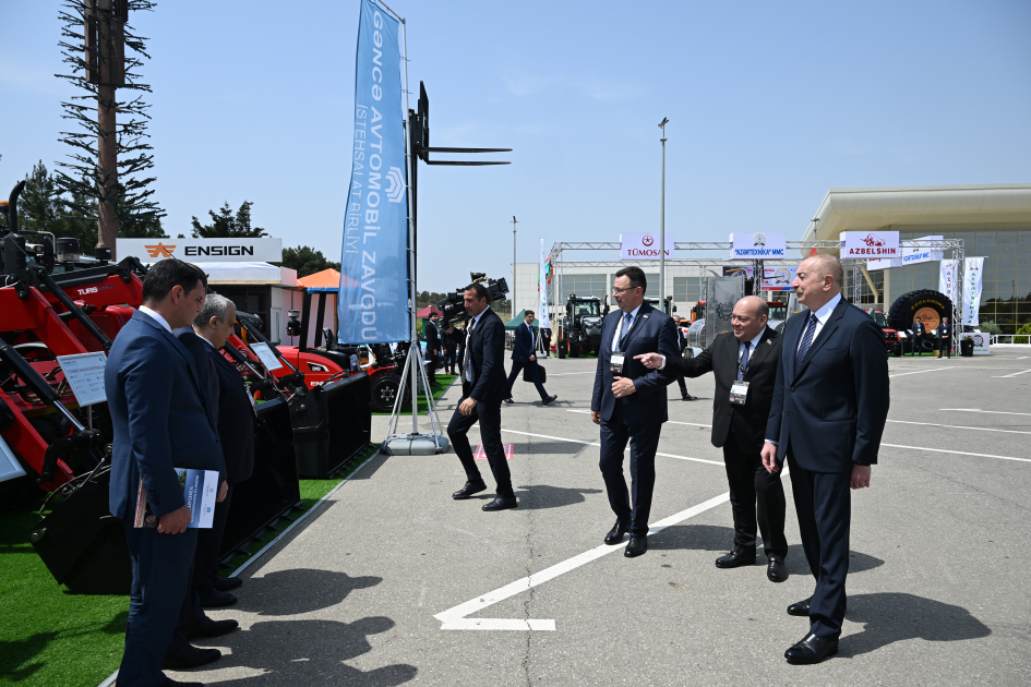 Prezident İlham Əliyev “InterFood Azerbaijan” və “Caspian Agro” sərgiləri ilə tanış olub (FOTO) (YENİLƏNİB)