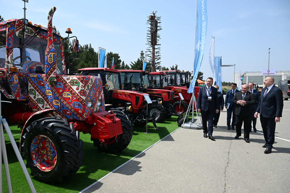 Prezident İlham Əliyev “InterFood Azerbaijan” və “Caspian Agro” sərgiləri ilə tanış olub (FOTO) (YENİLƏNİB)