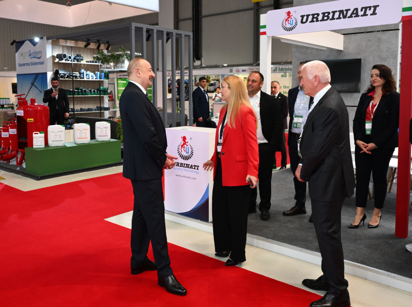 Prezident İlham Əliyev “InterFood Azerbaijan” və “Caspian Agro” sərgiləri ilə tanış olub (FOTO) (YENİLƏNİB)