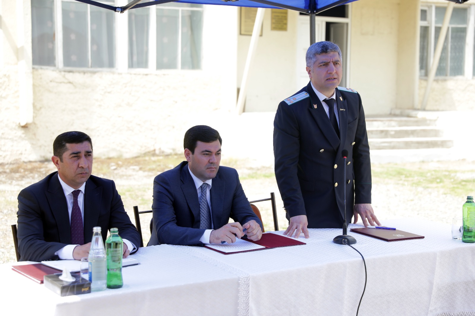 Xaçmazın Hacıəlibəy kəndində növbəti səyyar qəbul keçirilib (FOTO)