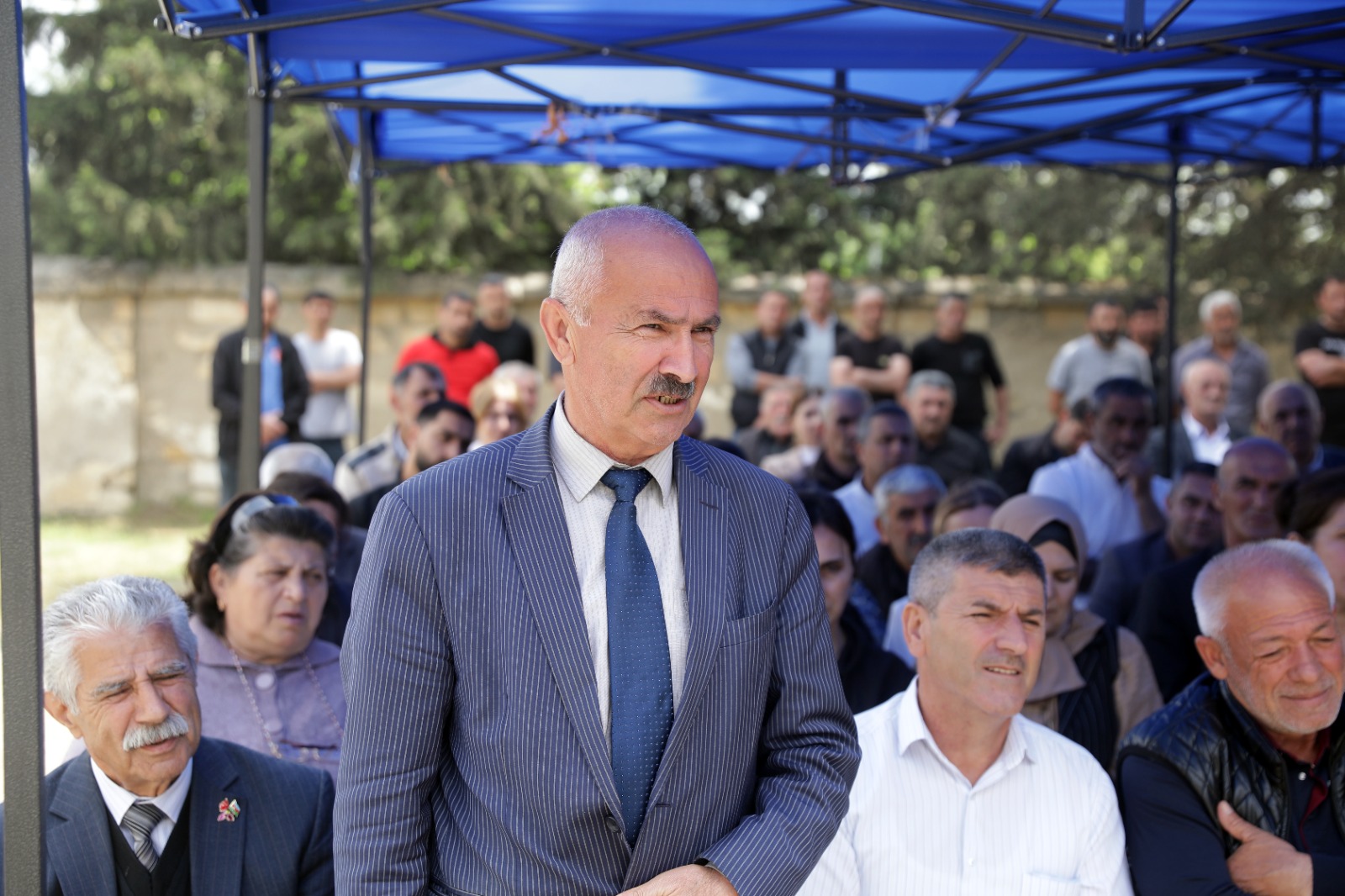 Xaçmazın Hacıəlibəy kəndində növbəti səyyar qəbul keçirilib (FOTO)