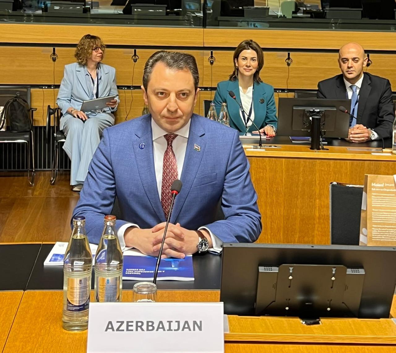 Assambleyada Azərbaycanın qeyd-şərtsiz iştirakının bərpası tezliklə həll edilməlidir - Nazir müavini (FOTO)