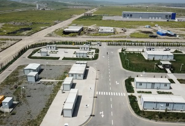 “Araz Vadisi İqtisadi Zonası” Sənaye Parkında görülən işlər açıqlanıb