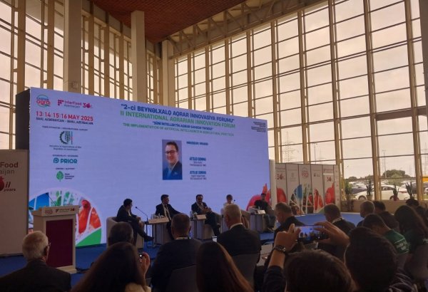 "TIM International" nümayəndəsi aqrar sektorun inkişafında süni intellektin imkanlarından danışdı
