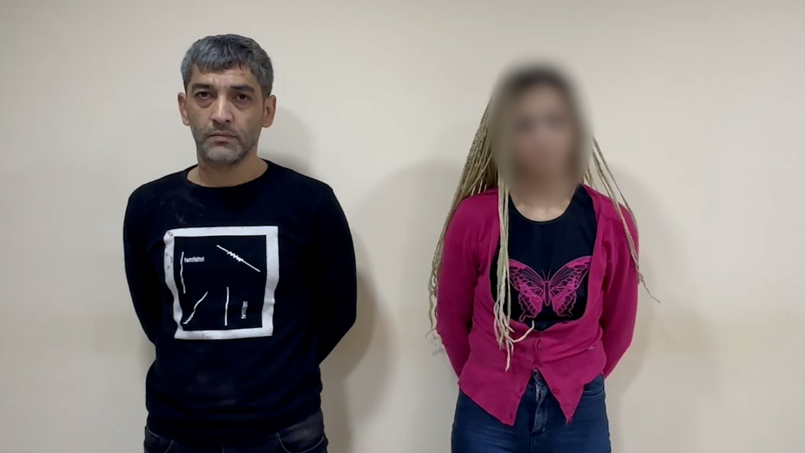 Narkokuryerliyə cəlb olunanlar tutuldu (FOTO/VİDEO)