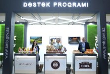 Dövlət dəstəyi ilə 10-a yaxın sahibkar “Caspian Agro” və “InterFood Azerbaijan” sərgilərində (FOTO)