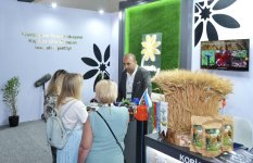 Dövlət dəstəyi ilə 10-a yaxın sahibkar “Caspian Agro” və “InterFood Azerbaijan” sərgilərində (FOTO)