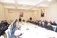 Xaçmaz Rayon Ağsaqqallar Şurasının illik hesabat iclası keçirilib (FOTO)