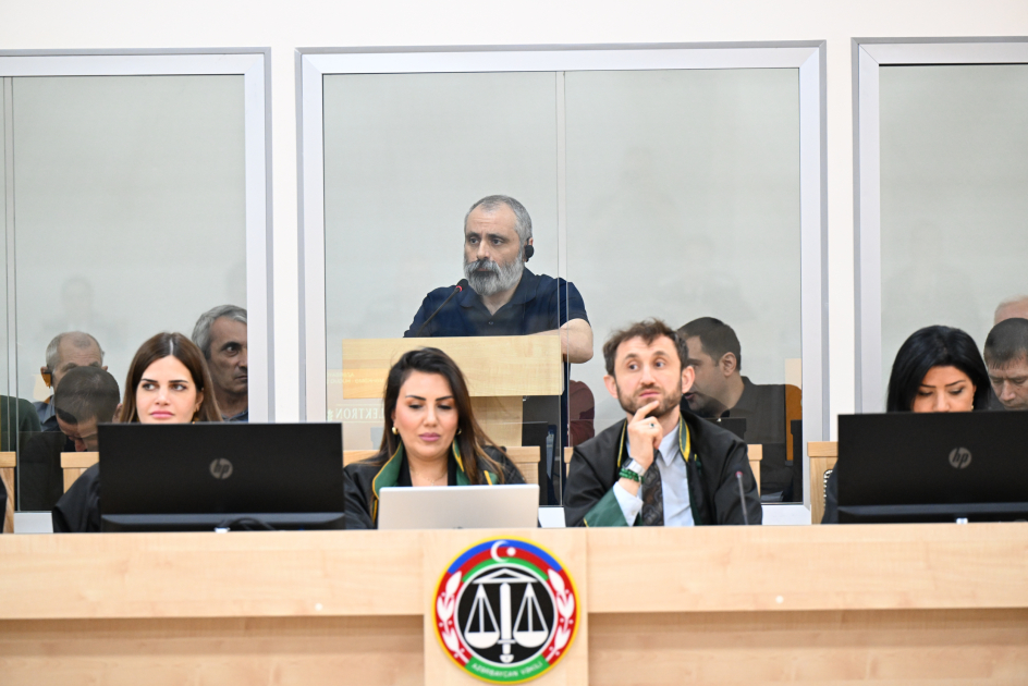 Məhkəmədə Ermənistan ordusunun Azərbaycan ərazilərini işğal etməsi, mülki əhalini qətlə yetirməsi faktları ilə bağlı ifadələr dinlənilib (FOTO)