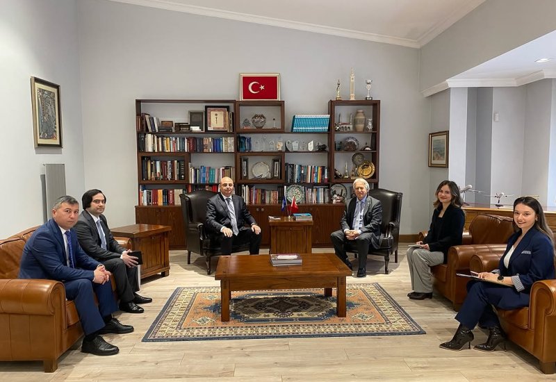 UNESCO üzrə Azərbaycan Milli Komissiyasının baş katibi türkiyəli həmkarını ziyarət edib (FOTO)