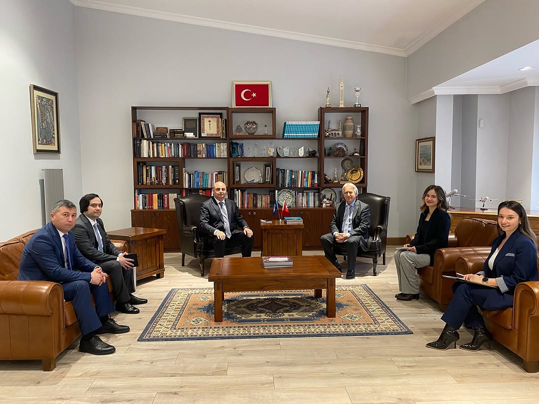 UNESCO üzrə Azərbaycan Milli Komissiyasının baş katibi türkiyəli həmkarını ziyarət edib (FOTO)