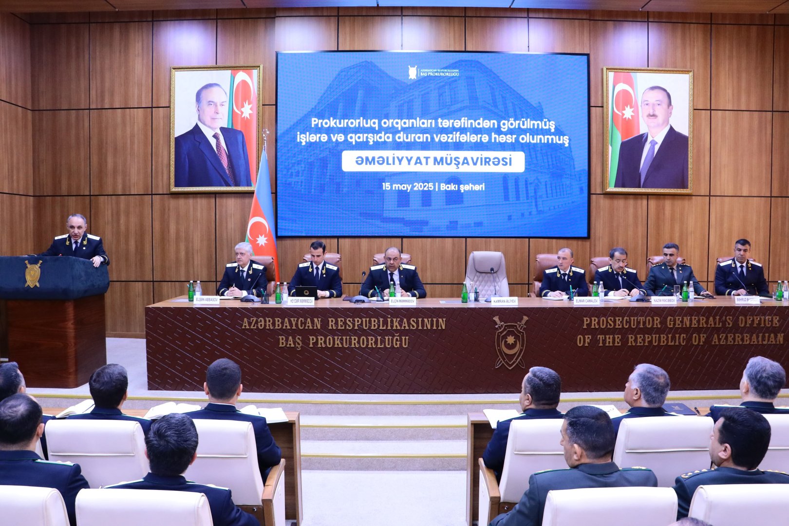 Baş Prokurorluqda əməliyyat müşavirəsi keçirilib (FOTO)