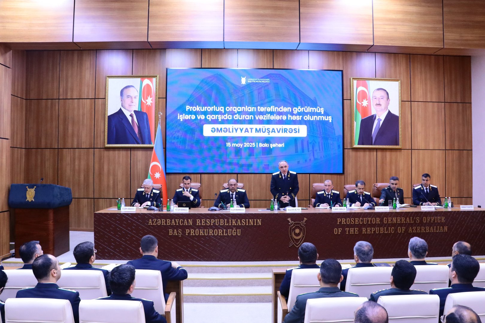 Baş Prokurorluqda əməliyyat müşavirəsi keçirilib (FOTO)