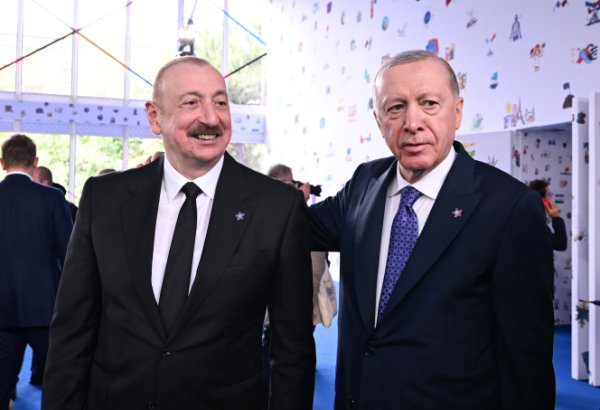Prezident İlham Əliyev Albaniyada Rəcəb Tayyib Ərdoğanla görüşüb (VİDEO)