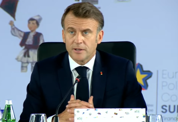 Fransa Respublikasının Prezidenti Emmanuel Makron Prezident İlham Əliyevə təşəkkür etdi