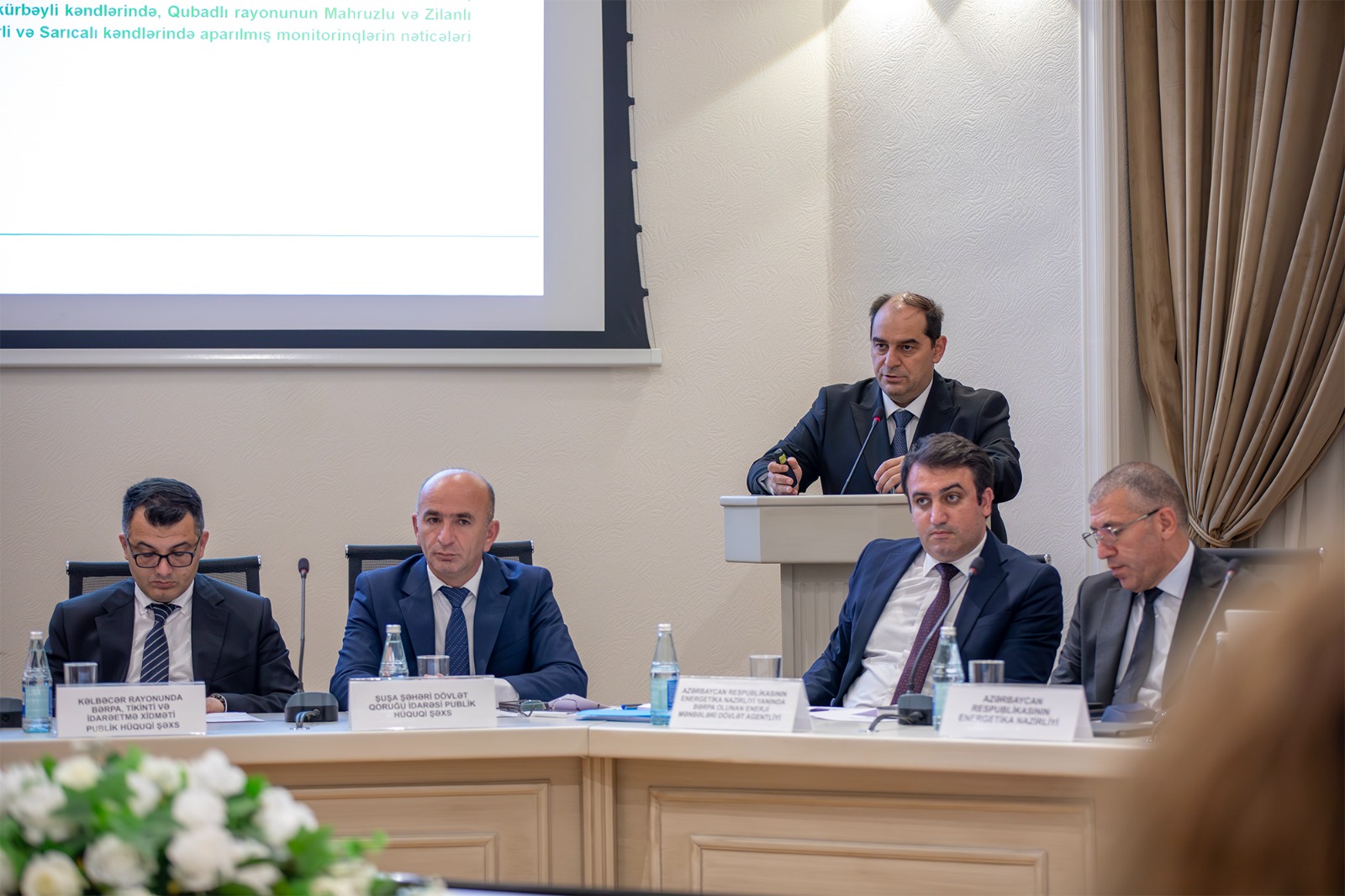 Qarabağ və Şərqi Zəngəzurda yaşıl və səmərəli texnologiyaların tətbiqi müzakirə olunub (FOTO)