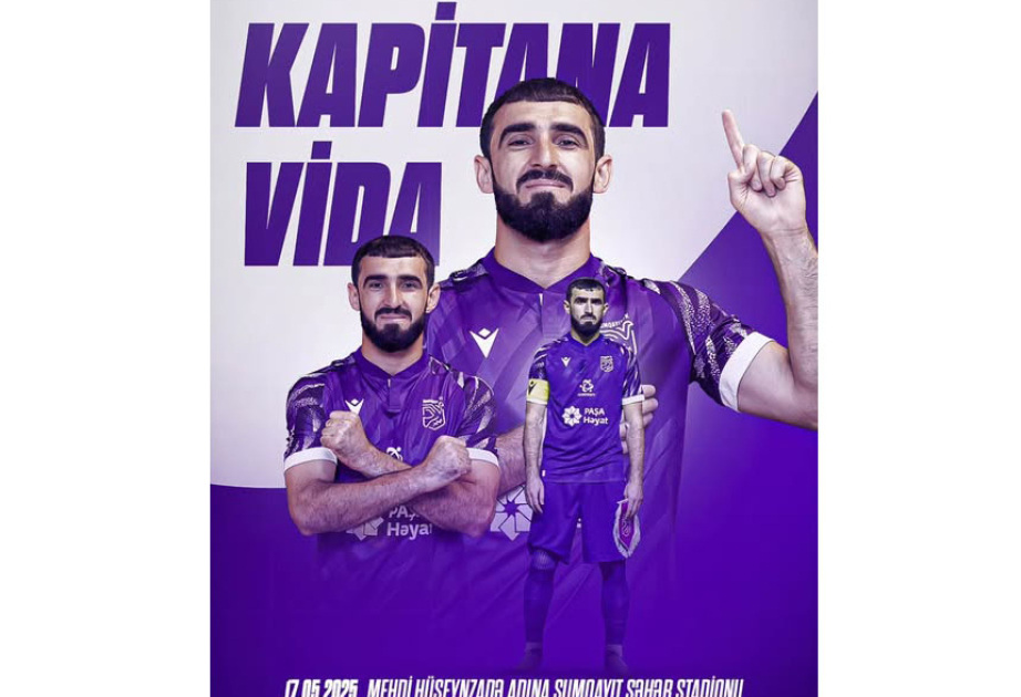 "Sumqayıt"ın kapitanı futbolçu karyerasını başa vurur