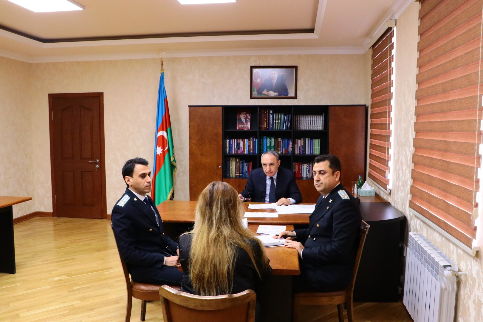 Baş prokuror Nizami rayonunda qəbul keçirib (FOTO)