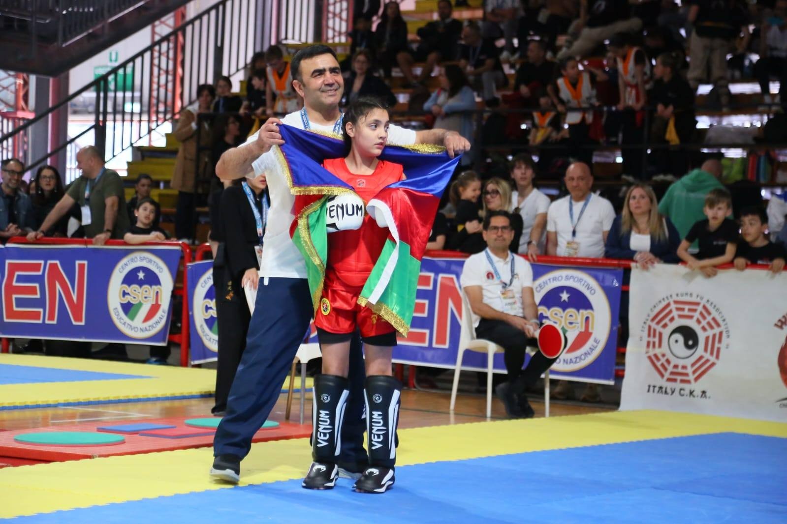 Əminə Əliyeva kunq-fu üzrə dünya çempionatının finalına yüksəlib (FOTO)