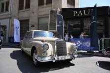 AAF “Sürətin evolyusiyası”nda klassik avtomobilləri təqdim edib (FOTO)