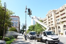 Paytaxtda növbəti genişmiqyaslı təmizlik işləri aparılıb (FOTO)