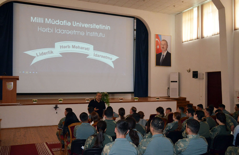 Azərbaycan ordusunda psixoloqlarla təlim keçirilib (FOTO)
