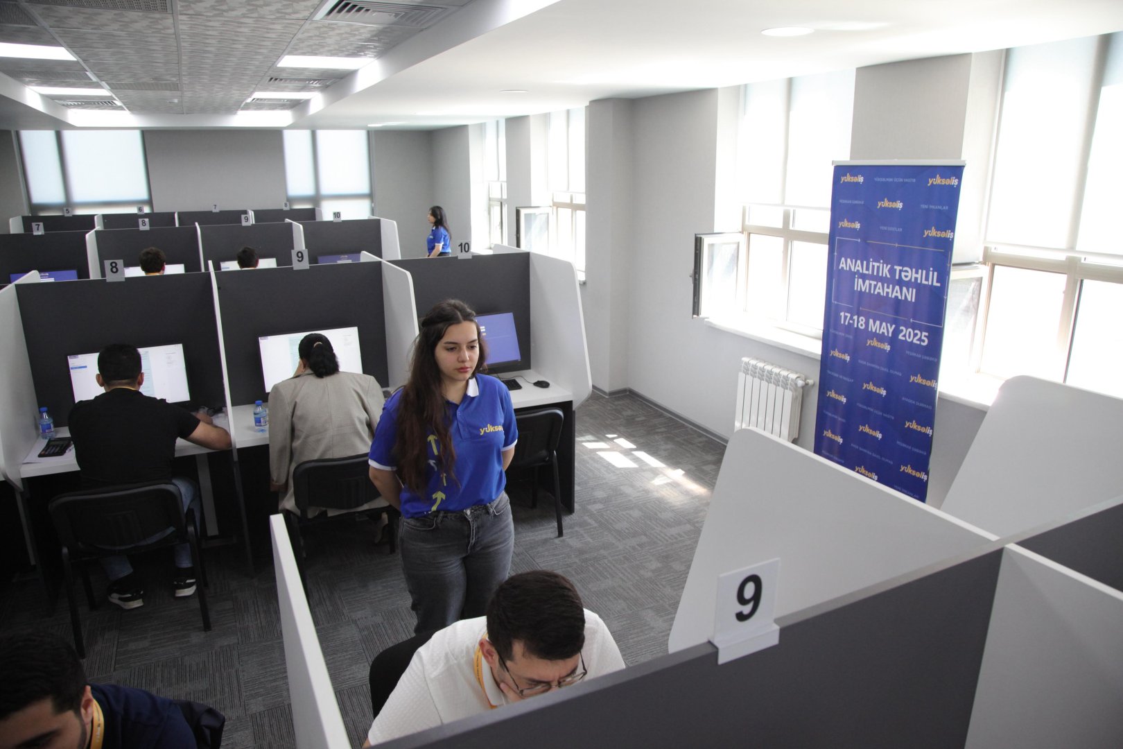 “Yüksəliş” müsabiqəsinin Analitik təhlil imtahanı start götürdü (FOTO)