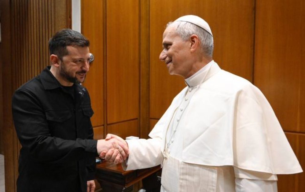 Vatikanı Ukrayna və Rusiya arasında danışıqlar platformasına çevirməyə hazırıq - Papa XIV Leo (FOTO)
