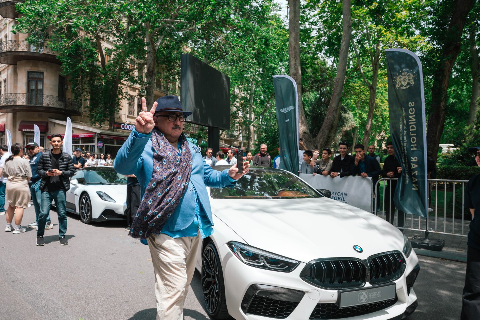 AAF sürət avtomobillərinin sərgisini təşkil edib (FOTO)