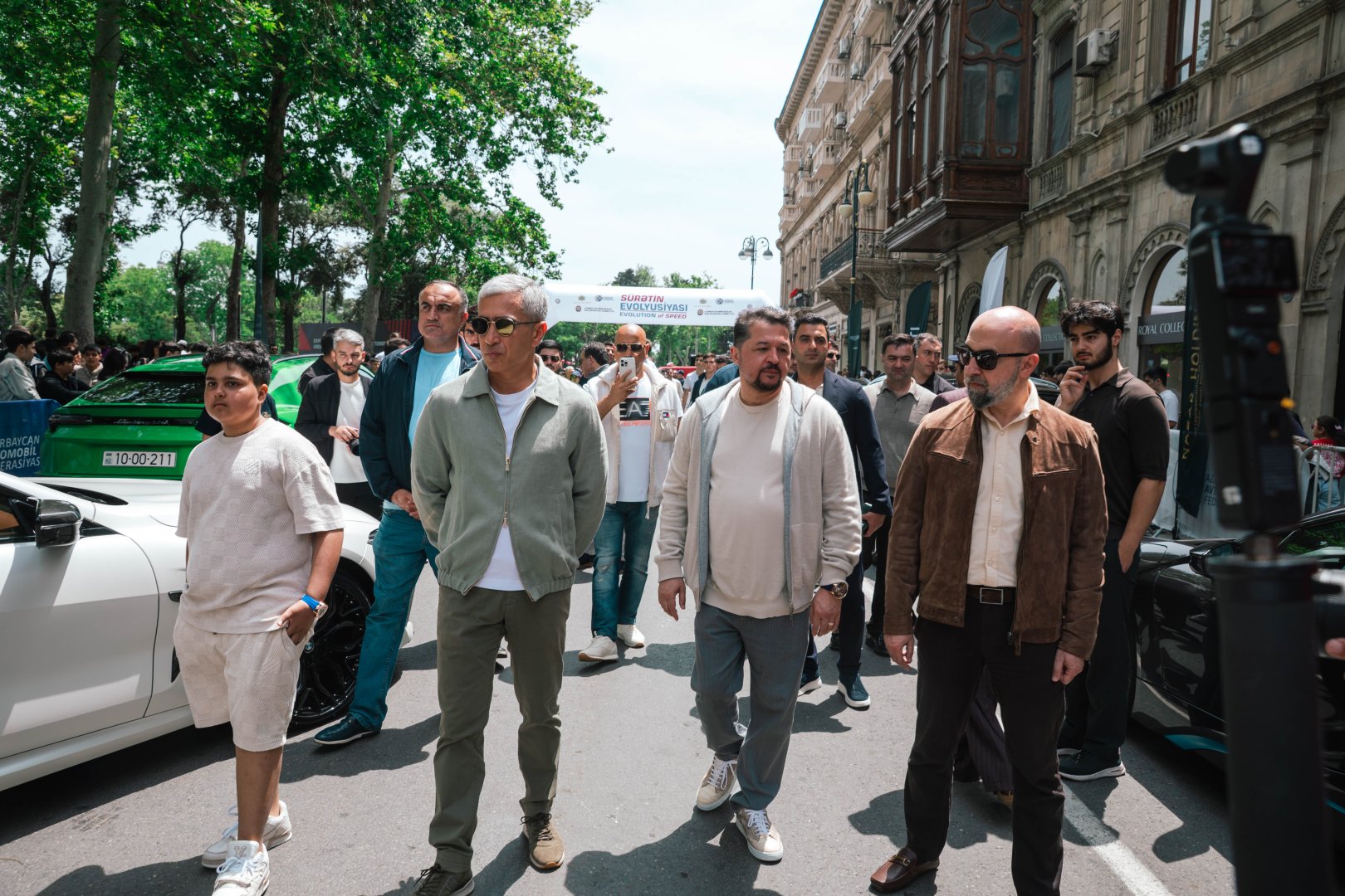 AAF sürət avtomobillərinin sərgisini təşkil edib (FOTO)