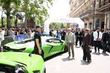 AAF sürət avtomobillərinin sərgisini təşkil edib (FOTO)