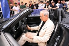 AAF sürət avtomobillərinin sərgisini təşkil edib (FOTO)