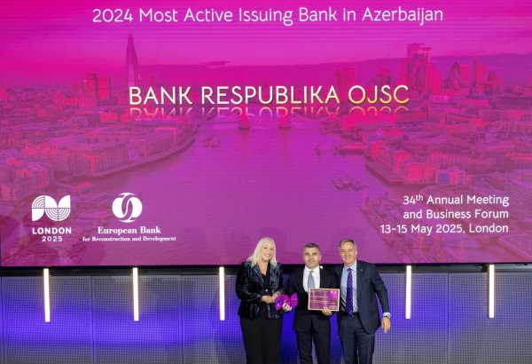 Bank Respublika növbəti dəfə “Azərbaycanda ən fəal emitent-bank” adına layiq görüldü
