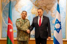 Azərbaycan-İsrail hərbi əməkdaşlığı müzakirə edilib (FOTO) (YENİLƏNİB)